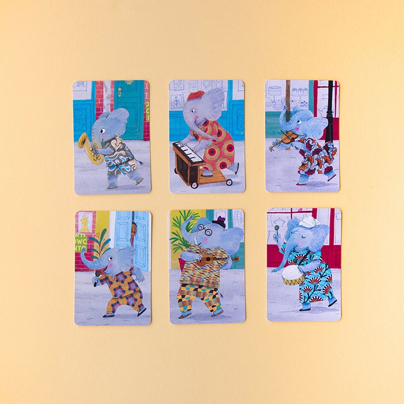 Card game of the 7 families